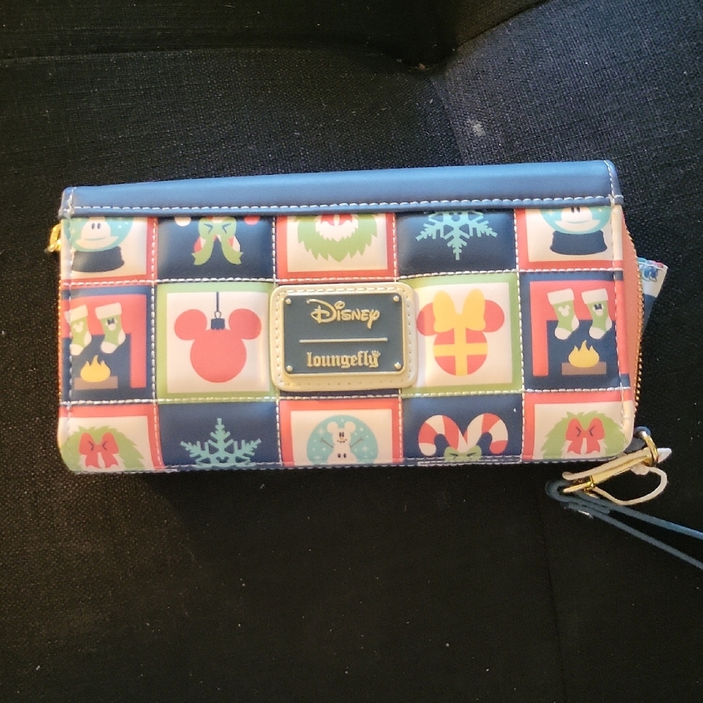 Loungefly Disney Blue and Red Wallet